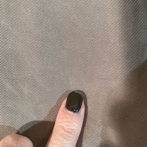 Bishop + Young Utility Jacket Sz S Taupe Brown Tencel Roll Tab Lightweight Coat - Picture 8 of 10